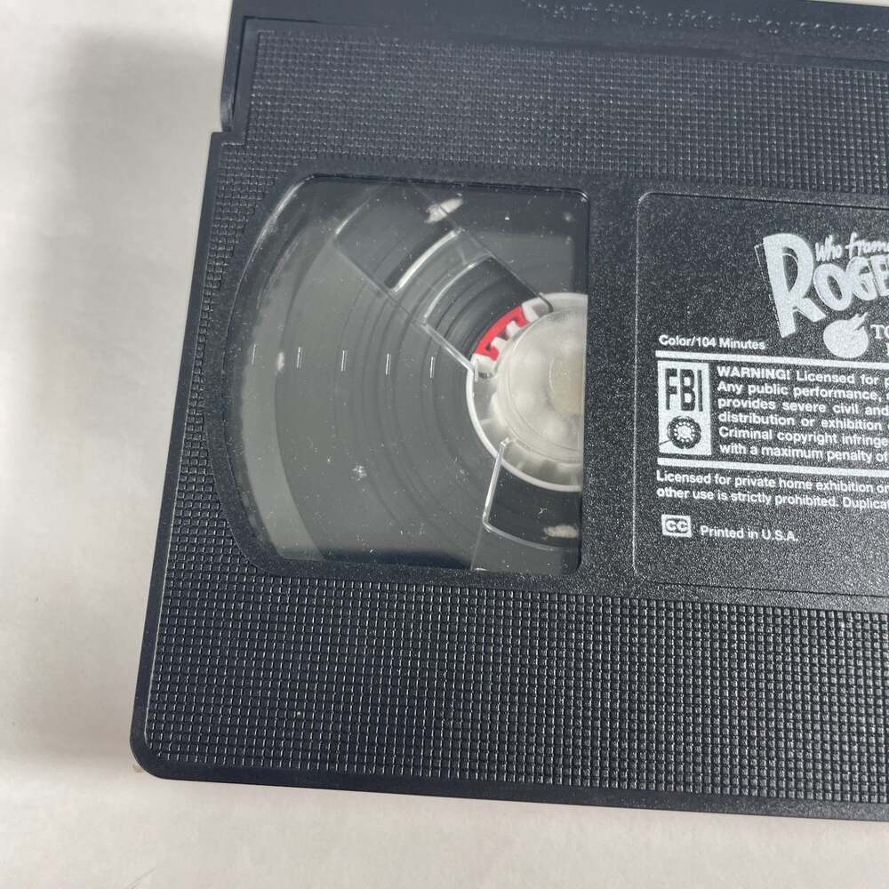Who Framed Roger Rabbit VHS 1989 - Picture 8 of 10